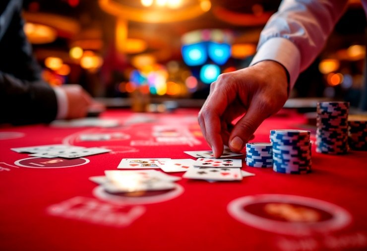Pengguna melakukan login dengan aman di situs hiburan sport dan kasino online